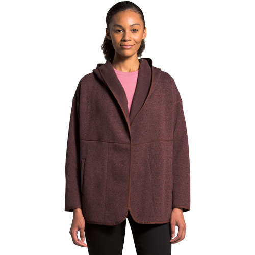 The north face crescent fleece hooded wrap store